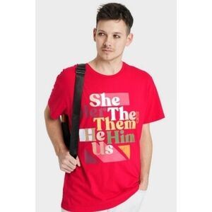 Take Pride Pride Themed Pronouns T-shirt